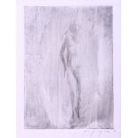 William Foyle: an etching, figure study, unframed