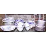 A quantity of Royal Crown Derby plates and a slop bowl, a quantity of Royal Worcester plates and