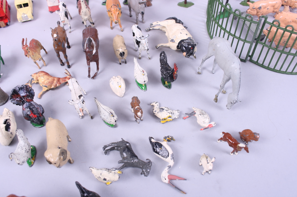 A selection of Britains painted lead farm animals and various other toys - Image 4 of 6