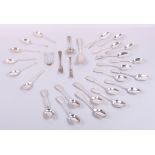 A selection of silver flatware, various, 20.2oz troy approx