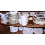 A Loselware part dinner service, a quantity of ceramics including, Royal Doulton bowls, a Royal