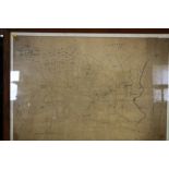 Carlton Coalfield: a 19th century architect's drawing and a framed copy of the Lincoln Rutland and