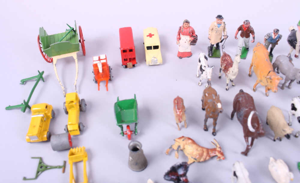 A selection of Britains painted lead farm animals and various other toys - Image 2 of 6