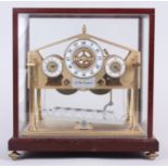 A limited edition Congreve rolling ball clock, by Devon Clocks, 316/500, in class case, 8 1/4" high