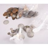 A collection of silver crowns, other silver coinage, a number of Medieval and other later coins