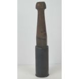 An inert replica WWI German training stick grenade.