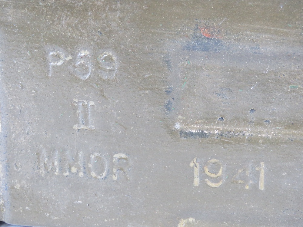 A WWII British Military issue P59 MK2 ammunition box dated 1941. - Image 2 of 3