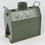 A rare inert British military V wedge shape charge, used in opening Bunkers and Tanks.