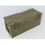 A WWII British Military issue P59 MK2 ammunition box dated 1941.