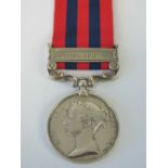 A British military Burma 1887-1889 campaign medal.