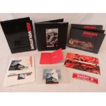 Ducati books; 'Ducati 1999' in original packaging,