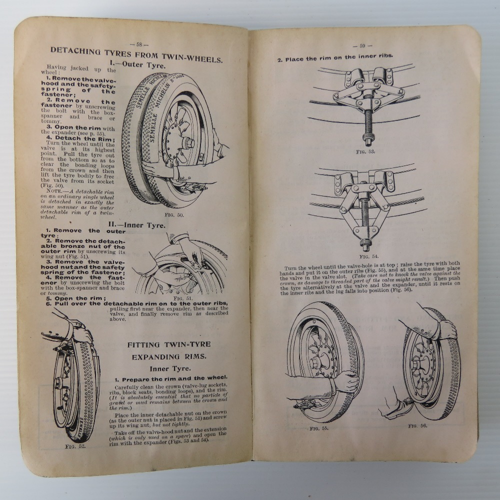 The AA Handbook 1928, together with the Michelin Guide of the British Isles 1913. Two items, a/f. - Image 6 of 7