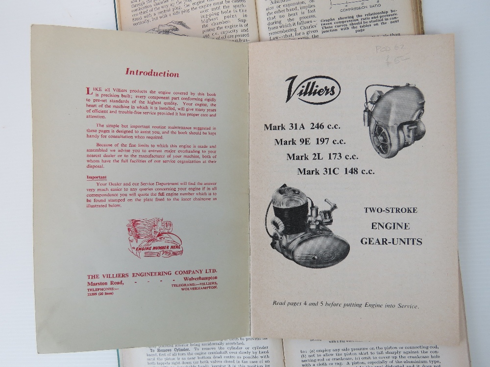Books; Pitmans motor cyclists library 'Motor Cycle overhaul' 1947, dust cover slightly a/f, - Image 3 of 4