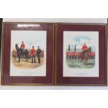 Two military themed prints by R Simkin;