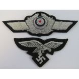 A WWII German Luftwaffe Officers silver