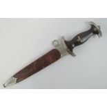 A WWII German SA Officers dagger with ra