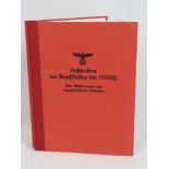 A facsimile copy NSDAP organisation book