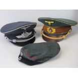 Three fine reproduction German military