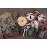 A quantity of assorted militaria includi