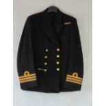 A British WWII Naval Officers tunic comp