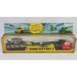 A boxed Corgi 'Gift Set 17' comprising Tiger Tank, Saladin & Bell AH-1G helicopter,