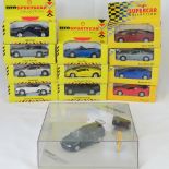 Seven Shell 'Sportscar Collection' model cars in original boxes; POrsche 911 Speedster,