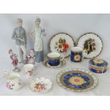 A quantity of ceramics including;