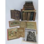 A collection of Antiquarian and later German books, including works by Fritz Reuter,