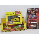 Two boxed Corgi 'Only Fools and Horses' model vehicles; Ford Capri and Reliant Regal Super Van set,