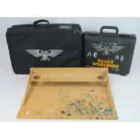 A large Warhammer storage case with foam inserts,