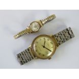 A 9ct gold Bentima Star ladies wristwatch in original presentation box,