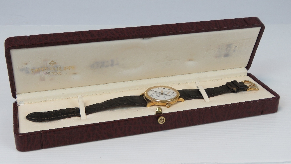 An 18ct gold Patek Philippe Travel Time - Image 7 of 9