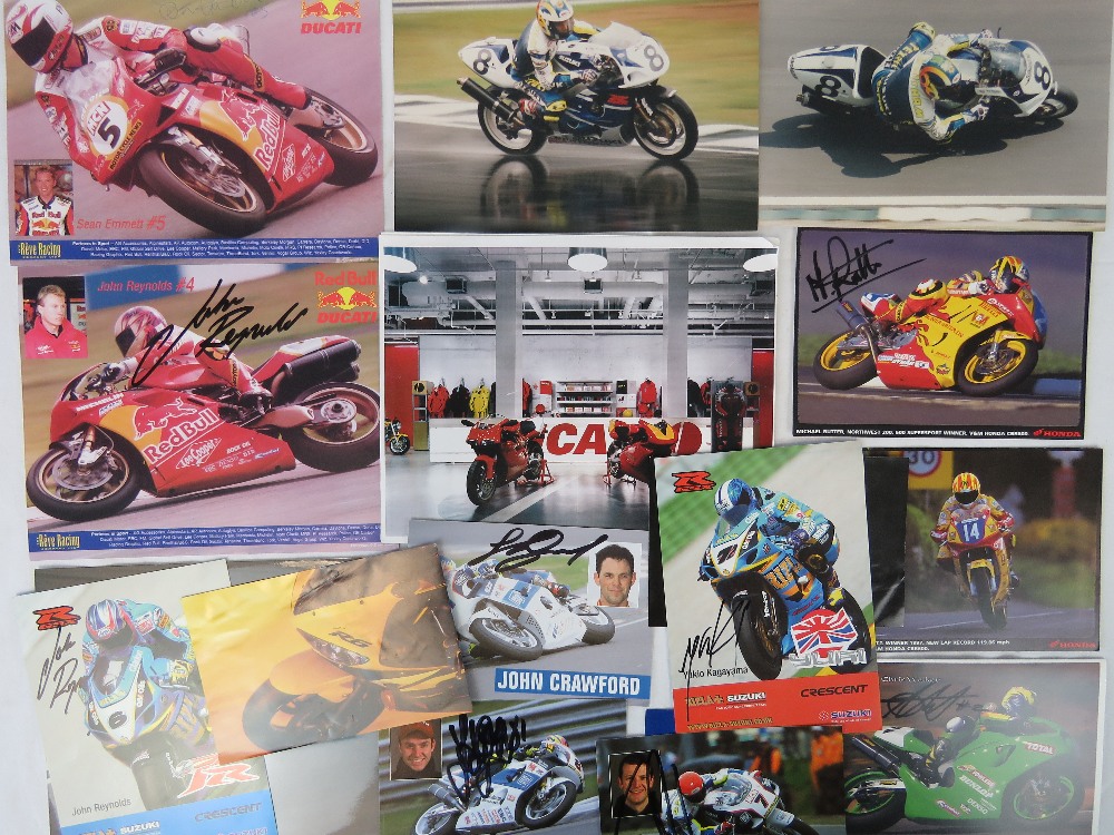 A collection of motorcycle sports photog - Image 4 of 4