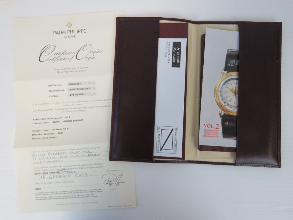 An 18ct gold Patek Philippe Travel Time - Image 9 of 9