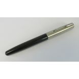 A Parker Frontier ballpoint pen in fabri