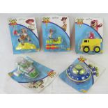 Five Disney Pixar Toy Story 3 models mad