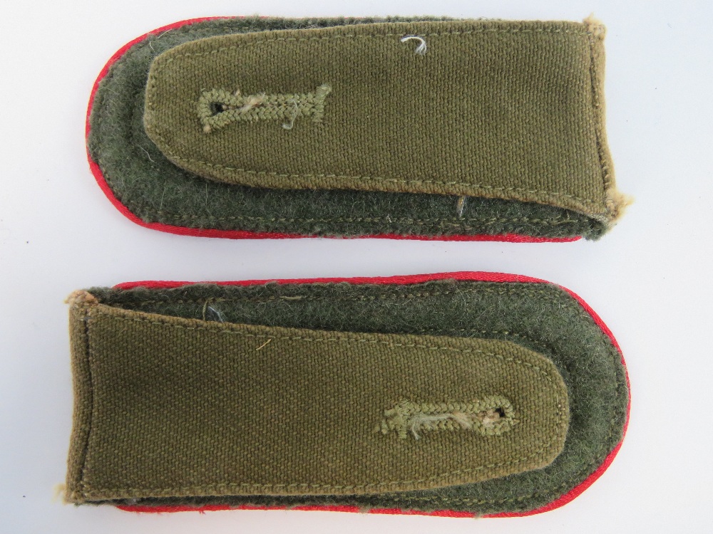 A pair of WWII German Afrika Corp NCO epaulettes. - Image 2 of 2