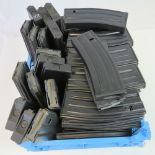 A quantity of current issue British Military SA80 rifle magazines, fifty items.