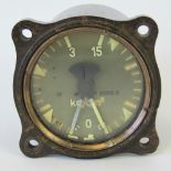 A WWII German ME109 dial havign bakelite case, grey dial,