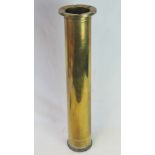 A large Royal Artillery brass shell casi