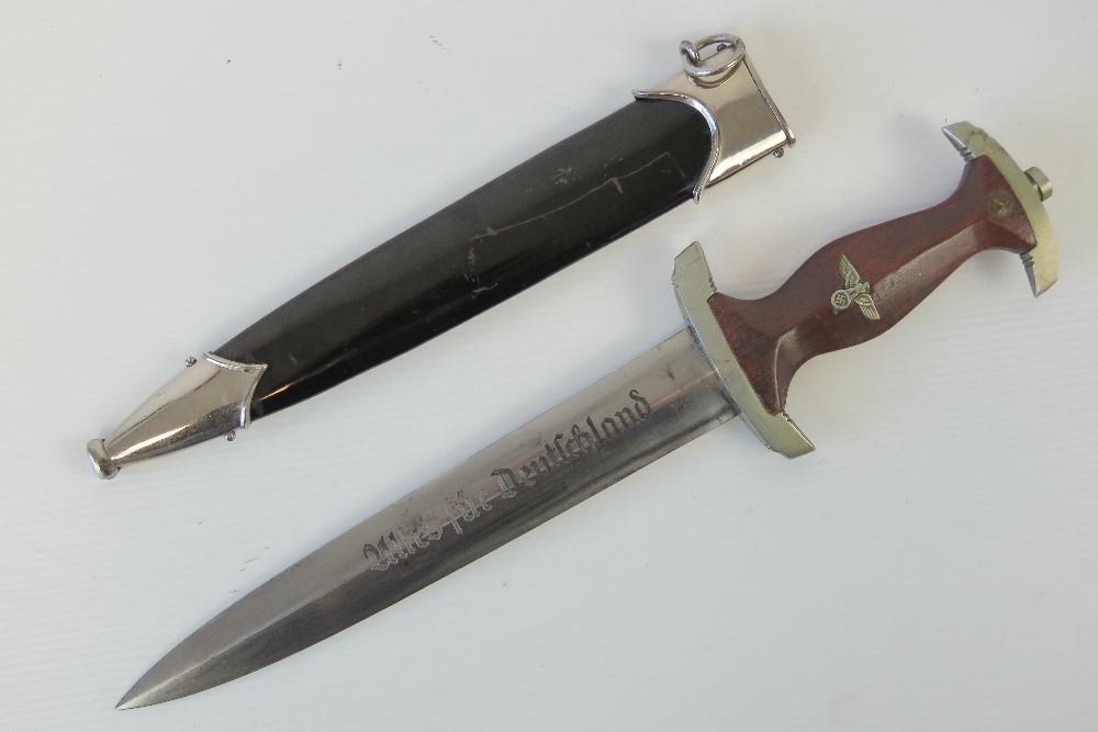 A WWII German NSKK dagger made by Gerb H - Image 2 of 6
