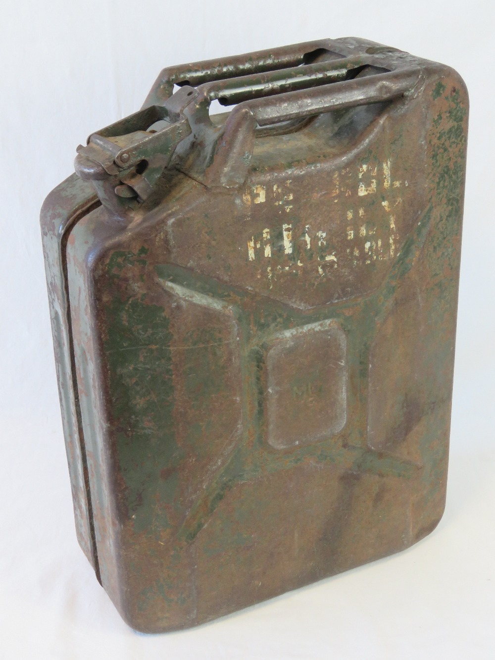 A vintage military 20L Petrol / Diesel c