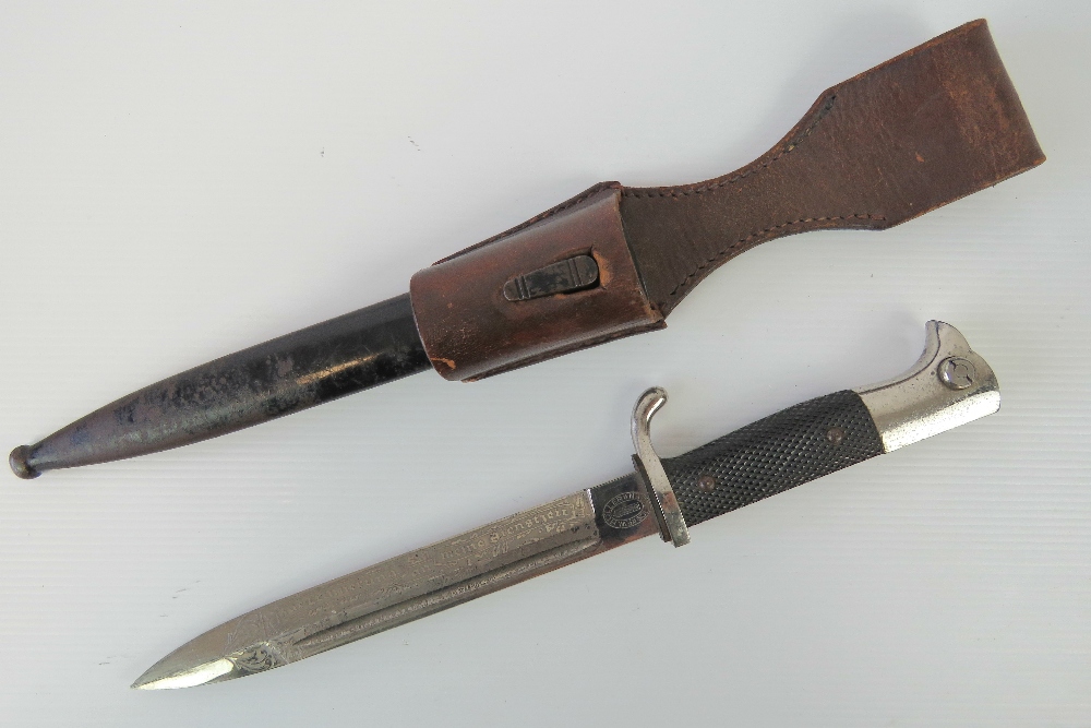 A WWII German parade bayonet made by F W - Image 2 of 5