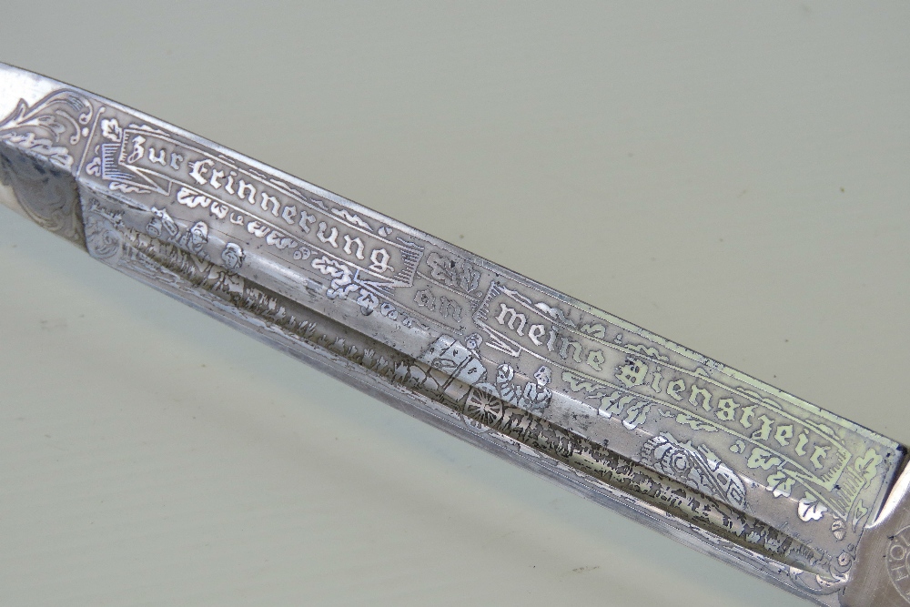 A WWII German parade bayonet made by F W - Image 4 of 5