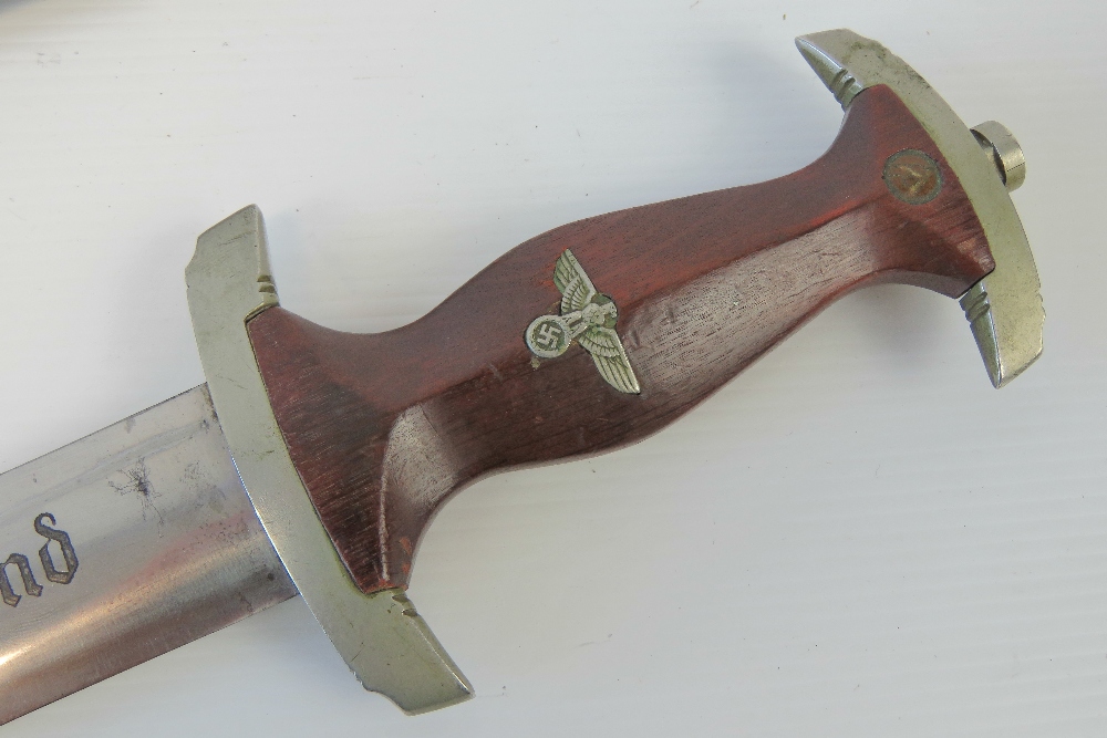 A WWII German NSKK dagger made by Gerb H - Image 3 of 6