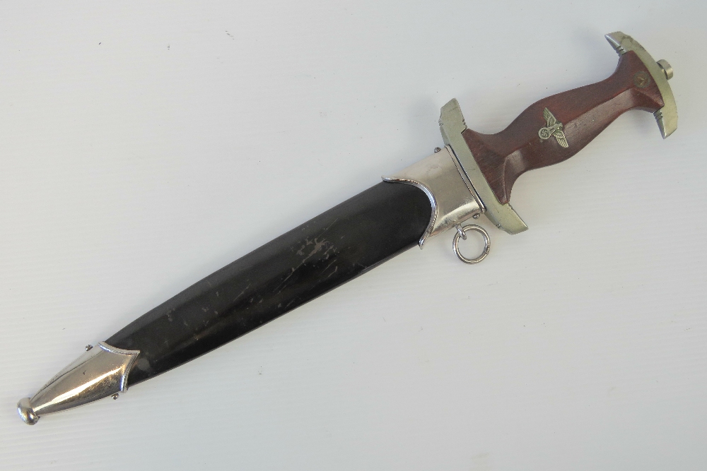 A WWII German NSKK dagger made by Gerb H