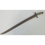 A 19th century French bayonet having eng