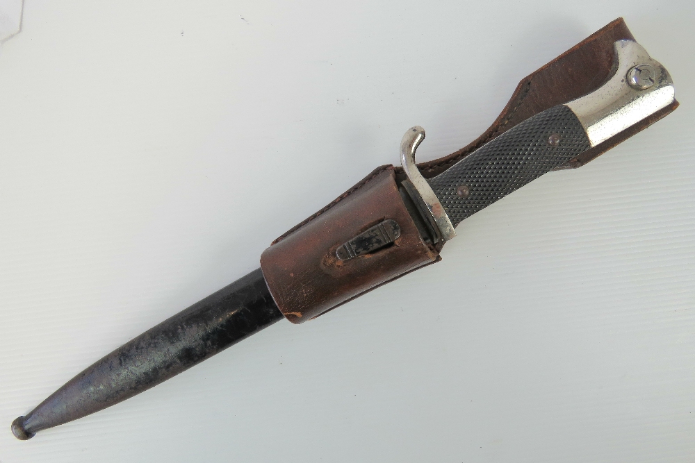 A WWII German parade bayonet made by F W