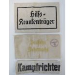 A WWII German armband 'Deutsche Wehrmach