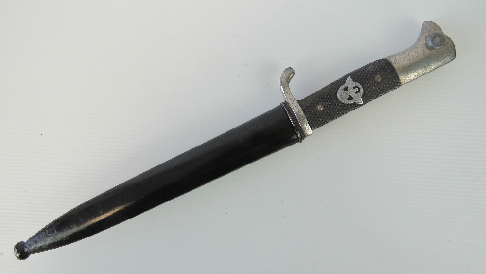 A WWII German Police parade bayonet with